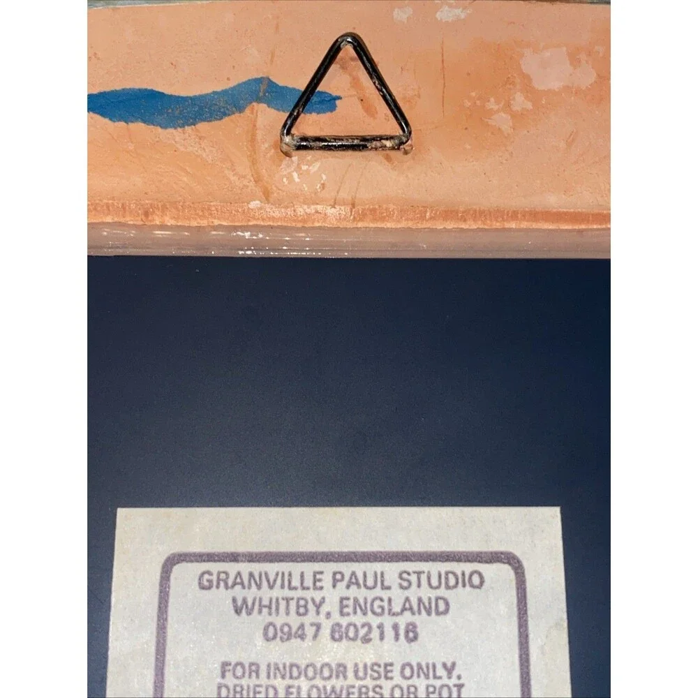 Granville Paul Studio Whitby Terracotta Small Framed Mirror Wall Hanging